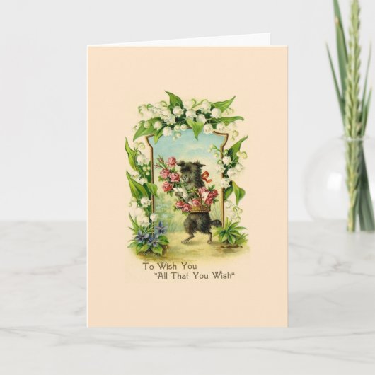  Puppy Verjaardag Wenskaart Kaart (Voorkant)