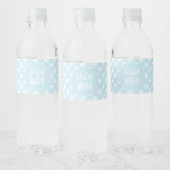 puppy verjaardagsfeestje toilet waterfles labels waterfles etiket (Flessen)