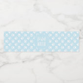 puppy verjaardagsfeestje toilet waterfles labels waterfles etiket (Enkel label)