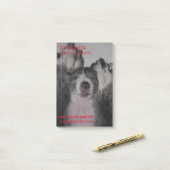Puppy verkoop aantekeningen post-it® notes (Op bureau)