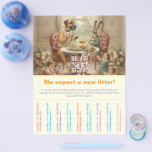 Puppy Verkoop Flyer (Enkel)