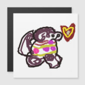 Puppy verstuurde valentine (Voorkant / Achterkant)