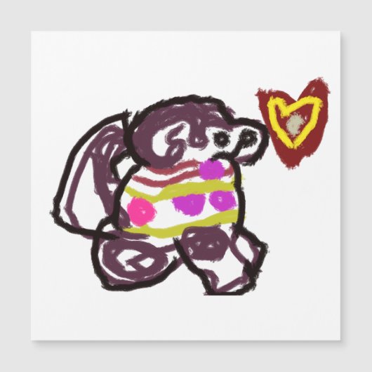 Puppy verstuurde valentine (Voorkant)