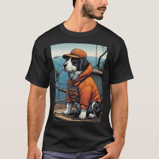 Puppy Visser T-shirt (Voorkant)