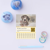 puppy voor verkoop flyer sjablonen (Enkel)