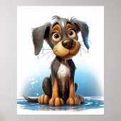 Puppy Wall Art Poster (Voorkant)