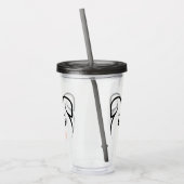 Puppy Wink Acryl Drinkbeker (Links)