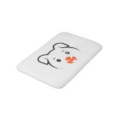 Puppy Wink Badmat (Gekanteld)