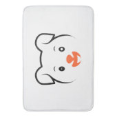 Puppy Wink Badmat (Voorkant Verticaal)