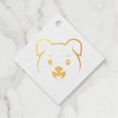 Puppy Wink Bedankjes Labels (Voorkant)