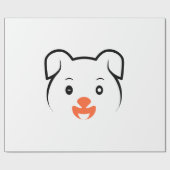 Puppy Wink Cadeaupapier (Vlak)