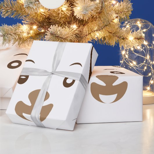 Puppy Wink Cadeaupapier (Feestdagen)