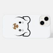 Puppy Wink Case-Mate iPhone Case (Achterkant (horizontaal))