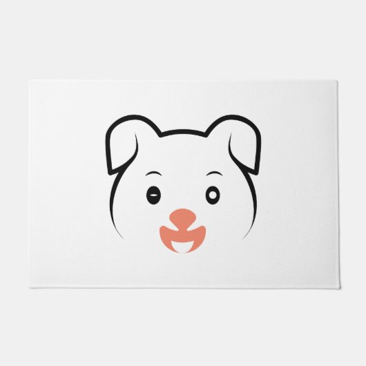 Puppy Wink Deurmat (Voorkant)