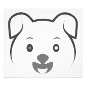 Puppy Wink Foto Afdruk (Voorkant)