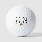 Puppy Wink Golfballen (Voorkant)
