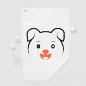 Puppy Wink Golfhanddoek (Insitu)