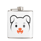 Puppy Wink Heupfles (Voorkant)