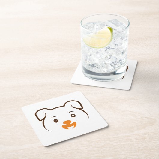 Puppy Wink Kartonnen Onderzetters (Insitu)