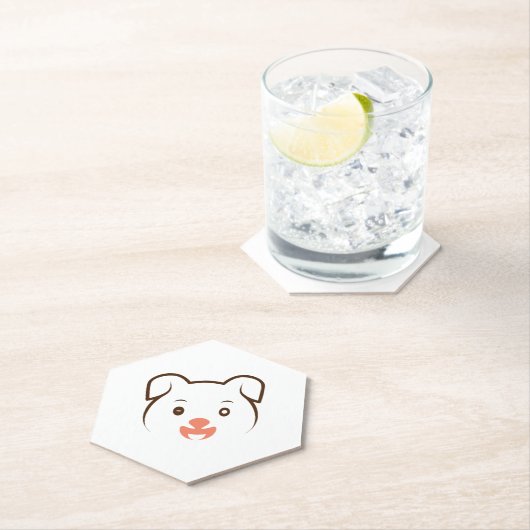 Puppy Wink Kartonnen Onderzetters (Insitu)