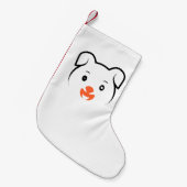 Puppy Wink Kleine Kerstsok (Voorkant (Hangend))