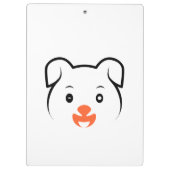 Puppy Wink Klembord (Achterkant)
