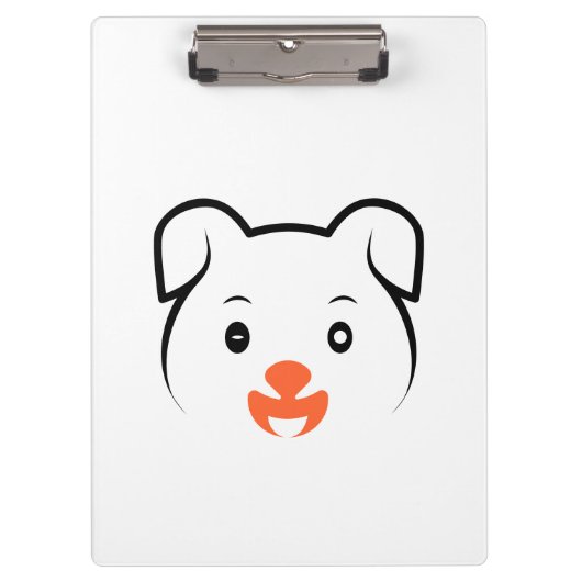 Puppy Wink Klembord (Voorkant)