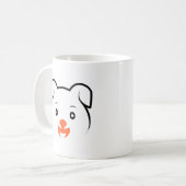 Puppy Wink Koffiemok (Voorkant links)