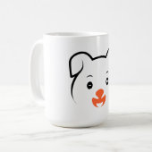 Puppy Wink Koffiemok (Voorkant links)