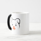 Puppy Wink Magische Mok (Voorkant links)