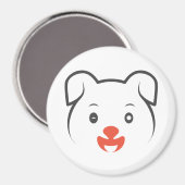 Puppy Wink Magneet (Voorkant / Achterkant)