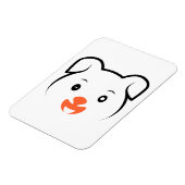 Puppy Wink Magneet (Linkerzijde)