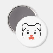 Puppy Wink Magneet (Voorkant / Achterkant)