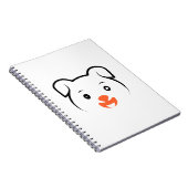 Puppy Wink Notitieboek (Rechterzijde)