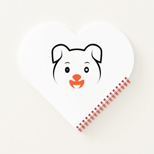 Puppy Wink Notitieboek (Achterkant)