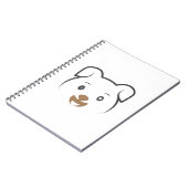Puppy Wink Notitieboek (Linkerzijde)