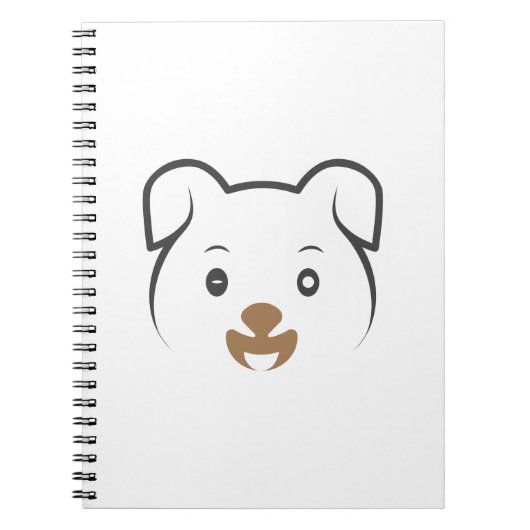 Puppy Wink Notitieboek (Voorkant)