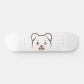 Puppy Wink Persoonlijk Skateboard (Horizontaal)