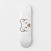 Puppy Wink Persoonlijk Skateboard (Voorkant)