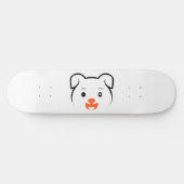 Puppy Wink Persoonlijk Skateboard (Horizontaal)
