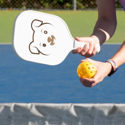 Puppy Wink Pickleball Paddle (Insitu)
