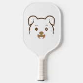Puppy Wink Pickleball Paddle (Achterkant)