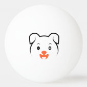 Puppy Wink Pingpongbal (Achterkant)