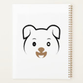 Puppy Wink Planner (Achterkant)