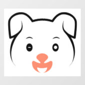 Puppy Wink Raamsticker (Vel)