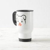 Puppy Wink Reisbeker (Voorkant links)