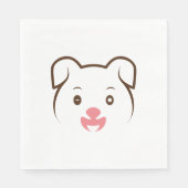 Puppy Wink Servet (Voorkant)