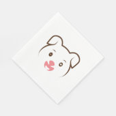 Puppy Wink Servet (Hoek)