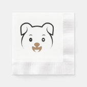 Puppy Wink Servet (Voorkant)