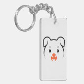 Puppy Wink Sleutelhanger (Voorkant Links)